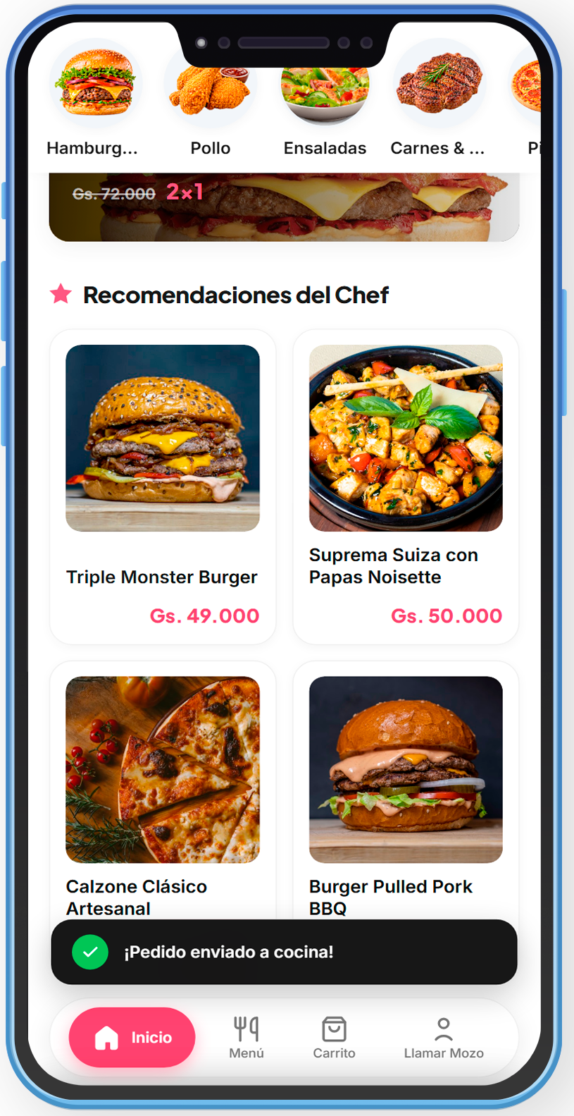 Pedir sin esperar